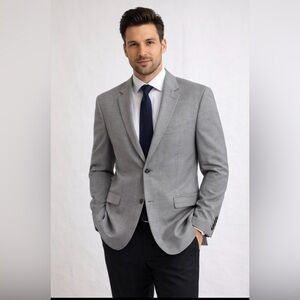 42T Alfani Charcoal Gray Sport Coat